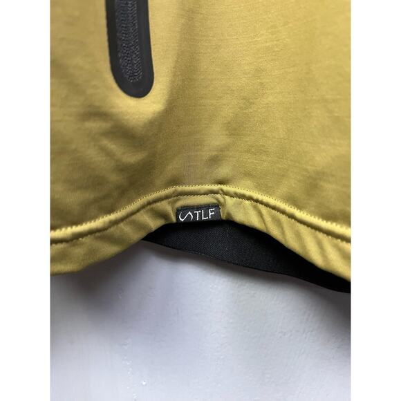 TLF Apparel Jacket Mens Large Long Sleeve Front Zip Green Workout Gym Athletic - Picture 7 of 8